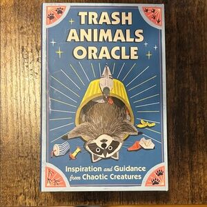 Trash Animals Oracle Deck - Blue Illustrated Box